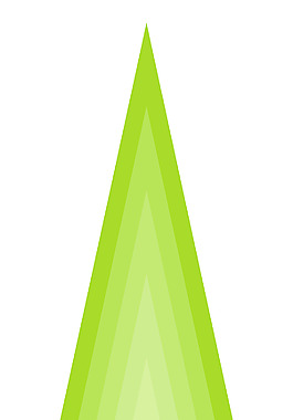 摘要绿色的圣诞树