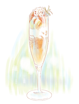 矢量手绘的饮料