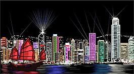 美丽的维多利亚港