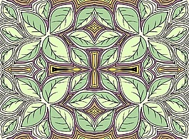 素描的叶子