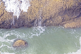 海岸的海水