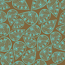 树叶主题无缝模式