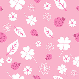 树叶主题无缝模式