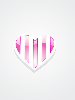 孤立的浪漫的心的例子