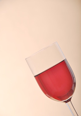 红葡萄酒杯
