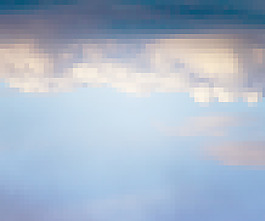 像素的天空背景