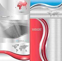 金属卡片背景矢量素材