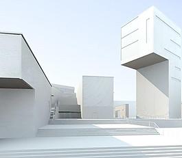 大厦天台3D模型