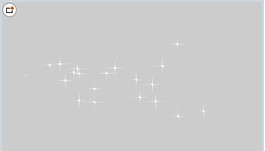 星星移动闪烁flash素材