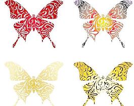 幻想蝴蝶矢量素材