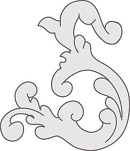 矢量花叶