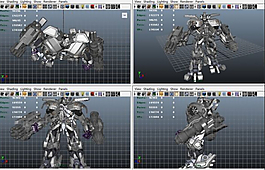 变形金刚3D制作