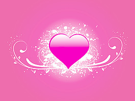 浪漫的背景矢量