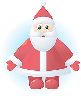 圣诞老人矢量