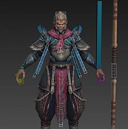 斗战神3D模型下载