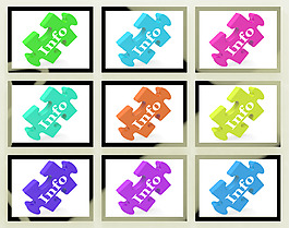 监视器上显示各种信息的信息