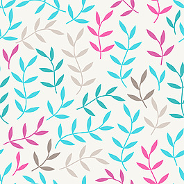 树叶主题无缝模式