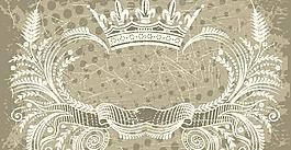 欧冠带图案矢量素材