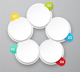 复杂的数字标签矢量素材04