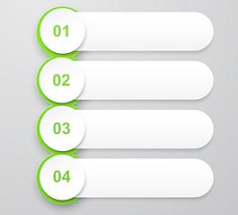 复杂的数字标签矢量素材06