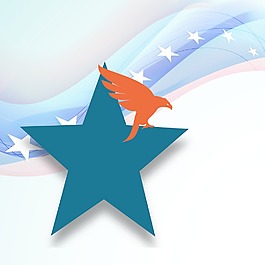 美国独立日庆祝活动的概念