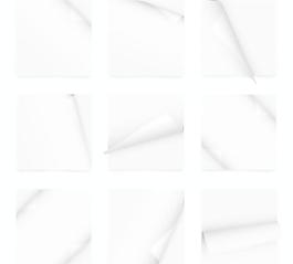 空白的纸标签矢量素材02