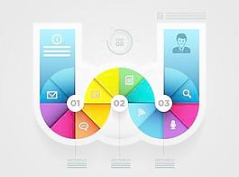 波纹数码时尚标签矢量素材6