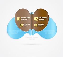 时尚的颜色标签矢量素材03