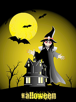 万圣节插画