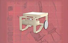 现代主义风格之名家作品3D模型AALTO1