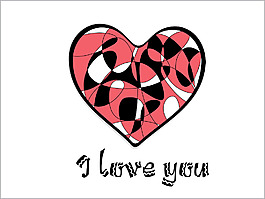 情人节矢量插画