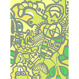 矢量抽象马赛克