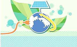 能源和环境矢量素材图库07