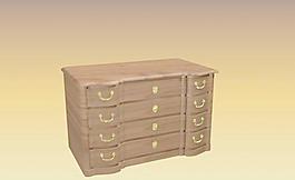 传统家具-2柜子3D模型f-012