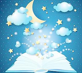 可爱的卡通不干胶标签矢量素材01