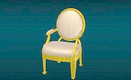 传统家具椅子3D模型A-076