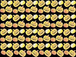 时髦的万圣节矢量sheet37