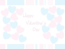 爱的情人节卡片的抽象模式