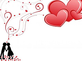 凝聚爱情精美ppt模板