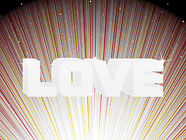 矢量浪漫的背景