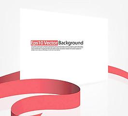 红丝带和果酱矢量素材2