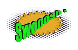 复古的图文设计的旗帜