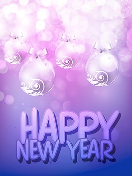 快乐的新年庆祝活动的背景