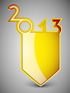 2013新年快乐的程式化的背景