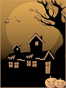 万圣节插画壁纸