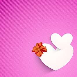 情人节背景与粘