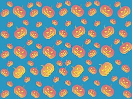 时髦的万圣节矢量sheet29