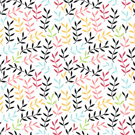 树叶主题无缝模式