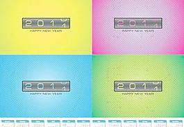 2010到2011矢量素材