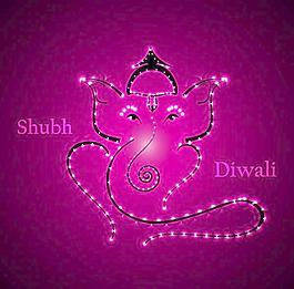 精美矢量排灯节主题矢量素材25